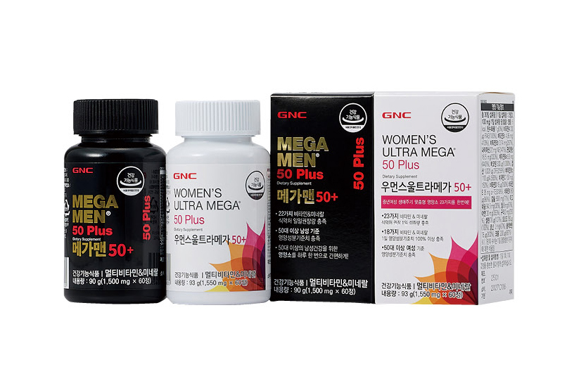 GNC 남녀 건강세트 50+