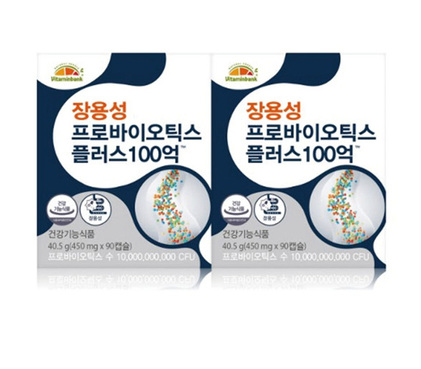 비타민뱅크 장용성 프로바이오틱스 플러스 100억