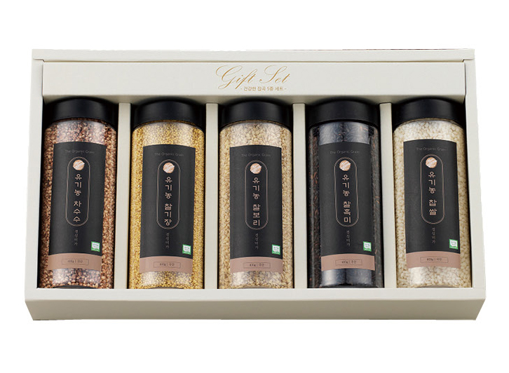 유기농 건강 잡곡 5종 세트