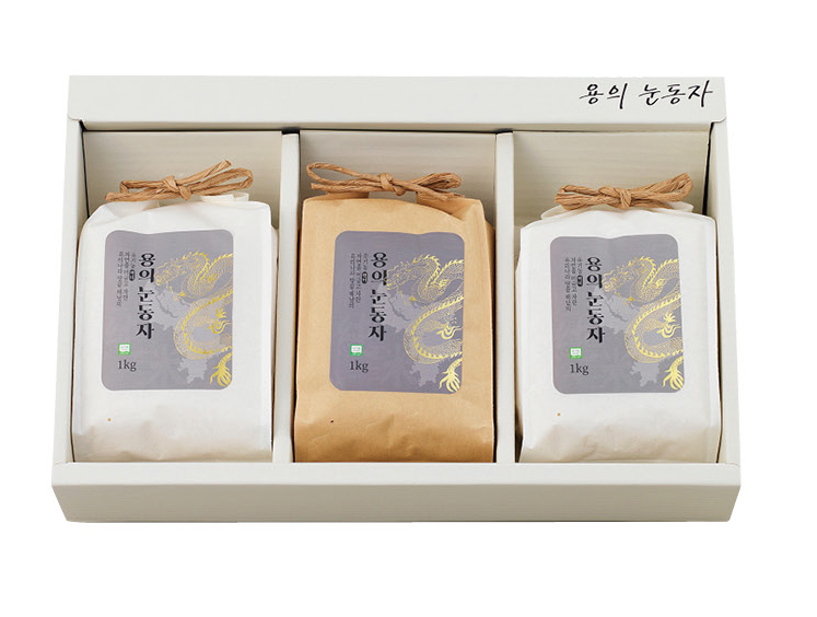 용의 눈동자 유기농 양곡 세트