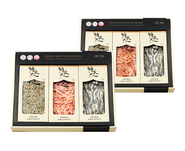 해가인 깨끗한 멸치 & 건어물 3종 세트 (세홍대) 