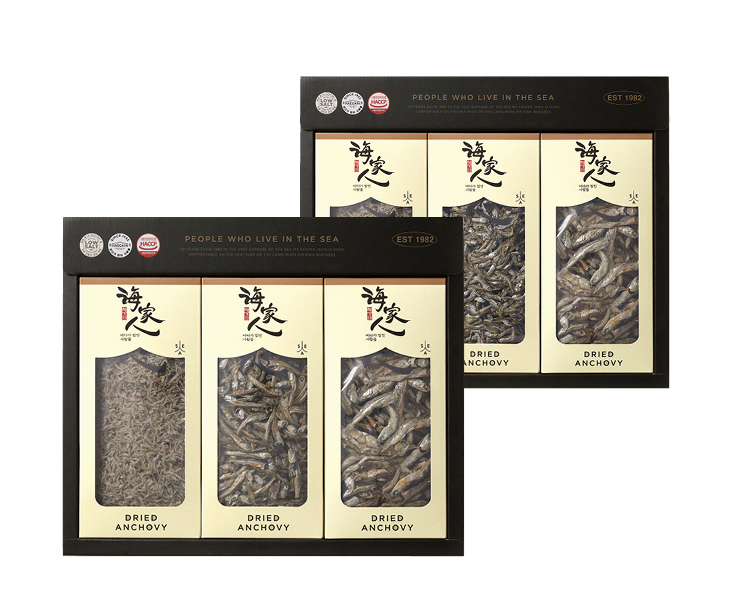 깨끗한 저염멸치 세트 (세중대)