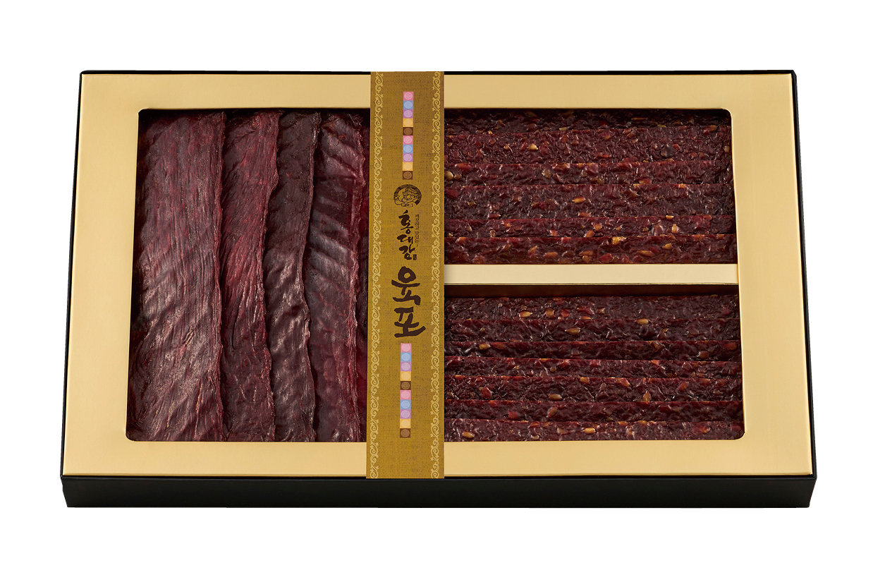 홍대감 국내산 쇠고기 육포 혼합 세트