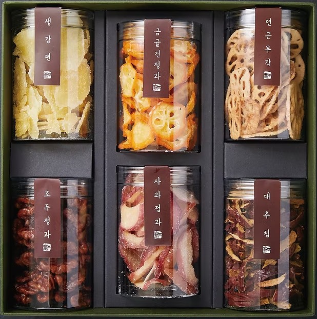 궁을빚다 꽃담 정과 세트(6구)