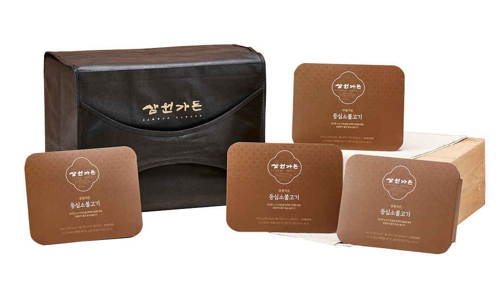 삼원가든 등심소불고기 6팩 선물세트 