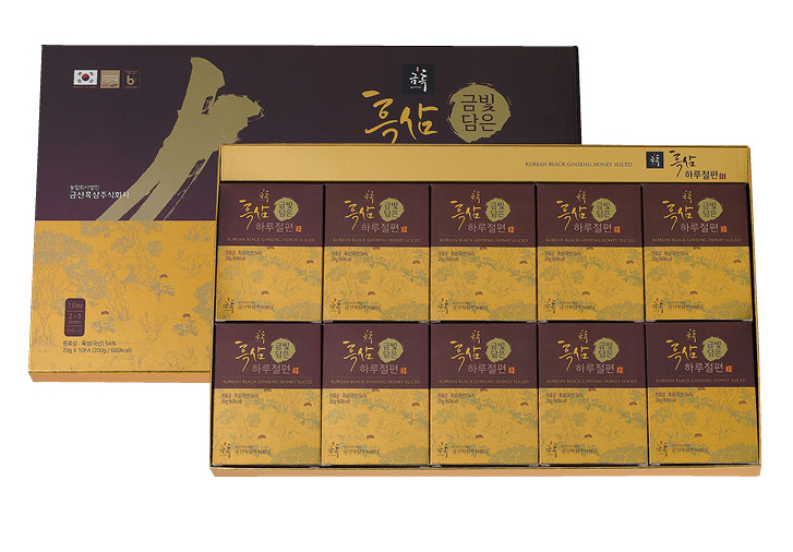 금흑 흑삼 하루절편