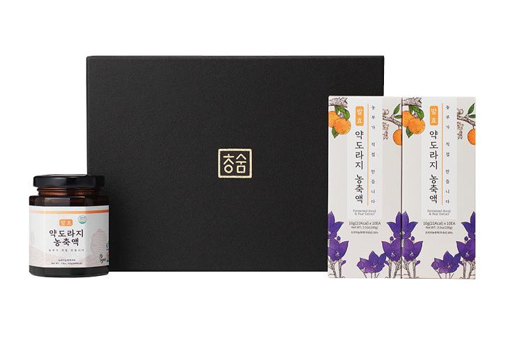 청숨 발효 약도라지 농축액 선물세트 1호