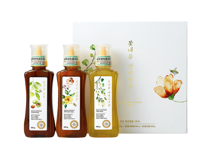 꽃내음 천연벌꿀 세트 1호