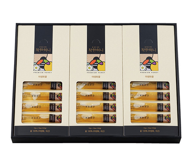 물맑은양평 착한 허니 스틱 세트 