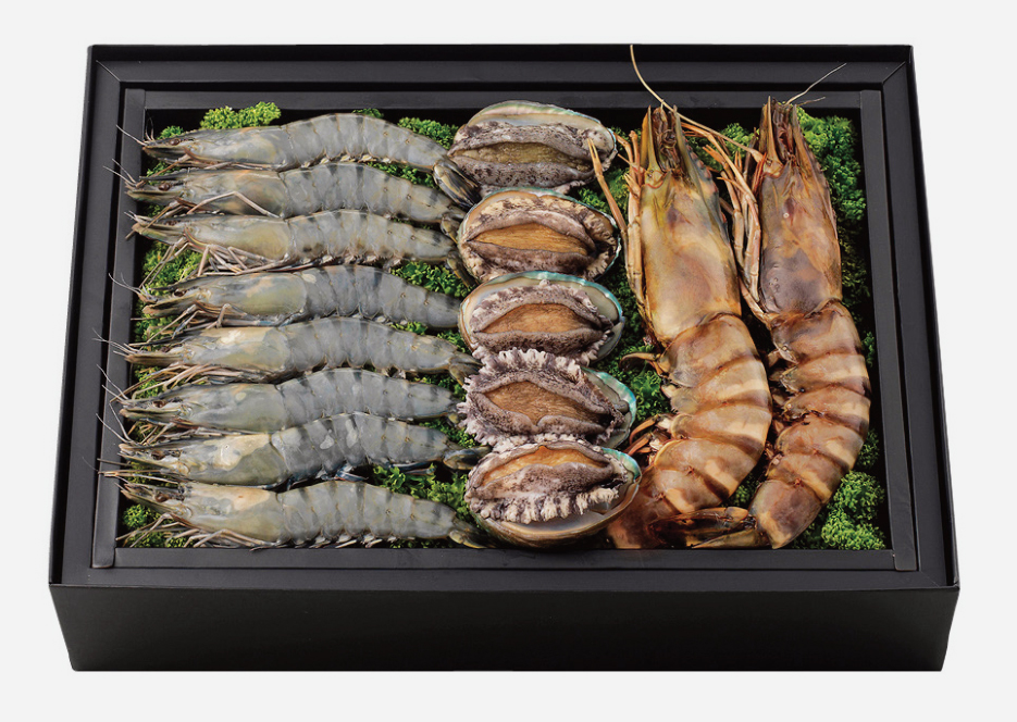 블랙타이거 / 킹타이거새우 전복 혼합 세트