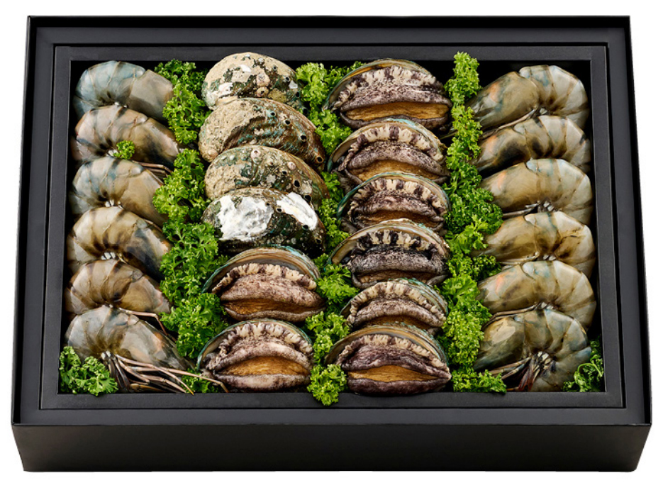 전복 새우 혼합 세트 진(眞)