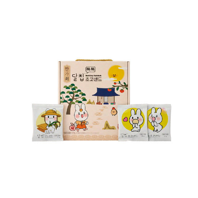 달칩 톡톡 초코샌드 추석에디션